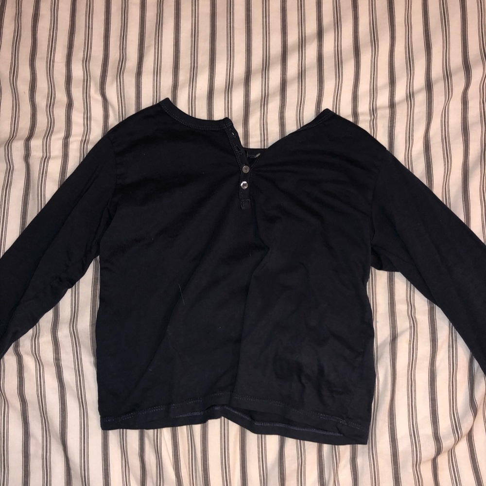 navy brandy melville long sleeve